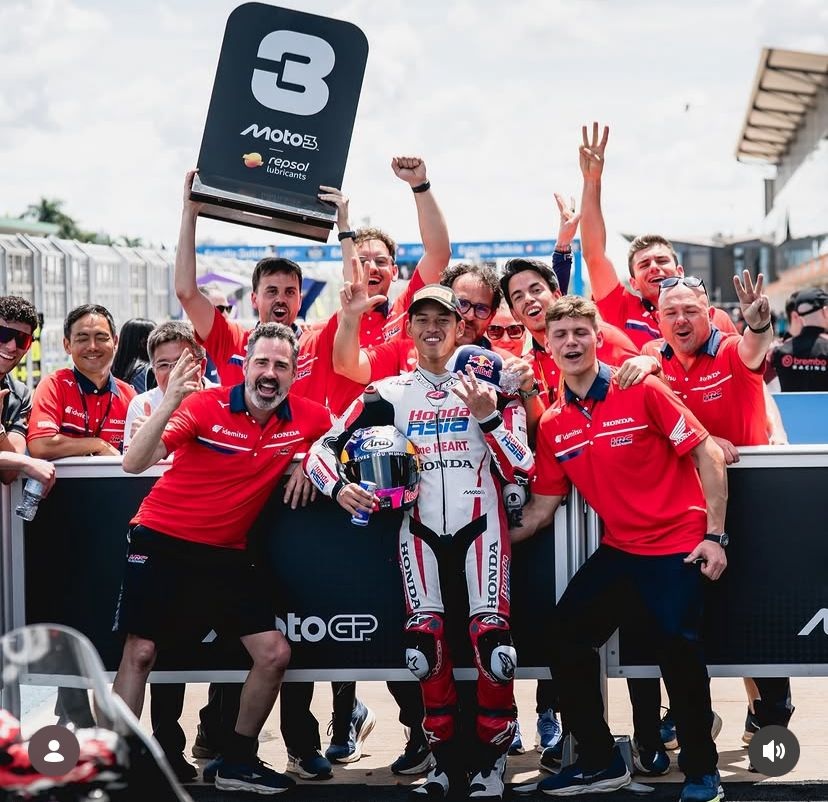 Usai Raih Podium di GP Brasil, Veda Pratama Siap Taklukkan GP AS 