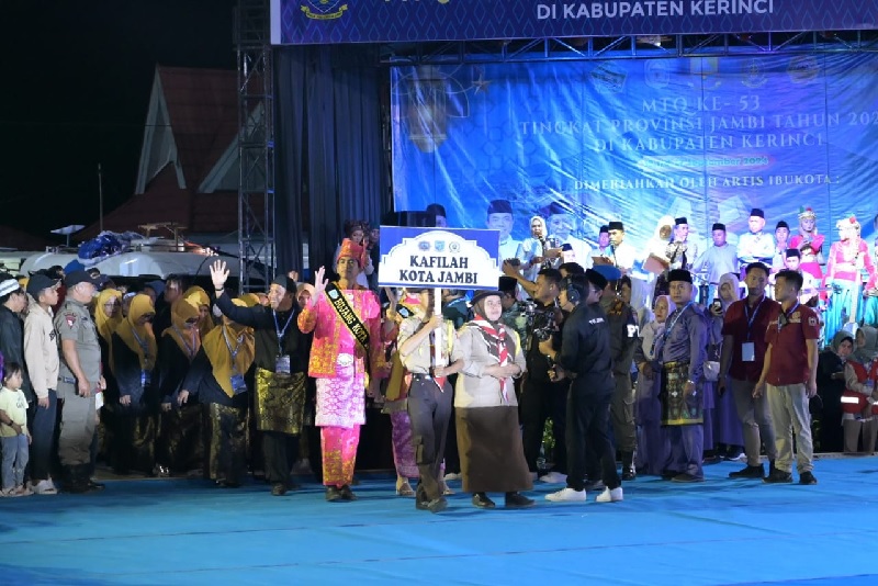 Kafilah Kota Jambi Dominasi Final Pada MTQ Ke-53 Provinsi Jambi di Kerinci