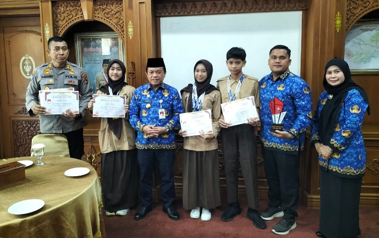 Dua Atlit Budokai Jambi Ikuti Pertandingan Karate Internasional