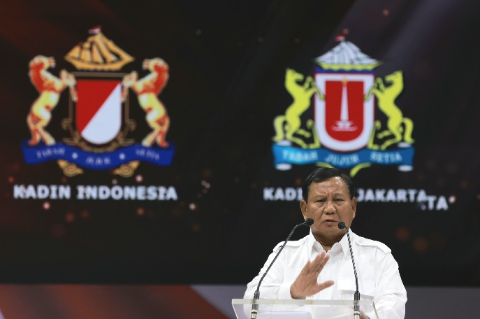 Prabowo di Dialog Kadin: Prabowo-Gibran Ingin Lanjutkan Apa yang Dibangun Presiden Jokowi