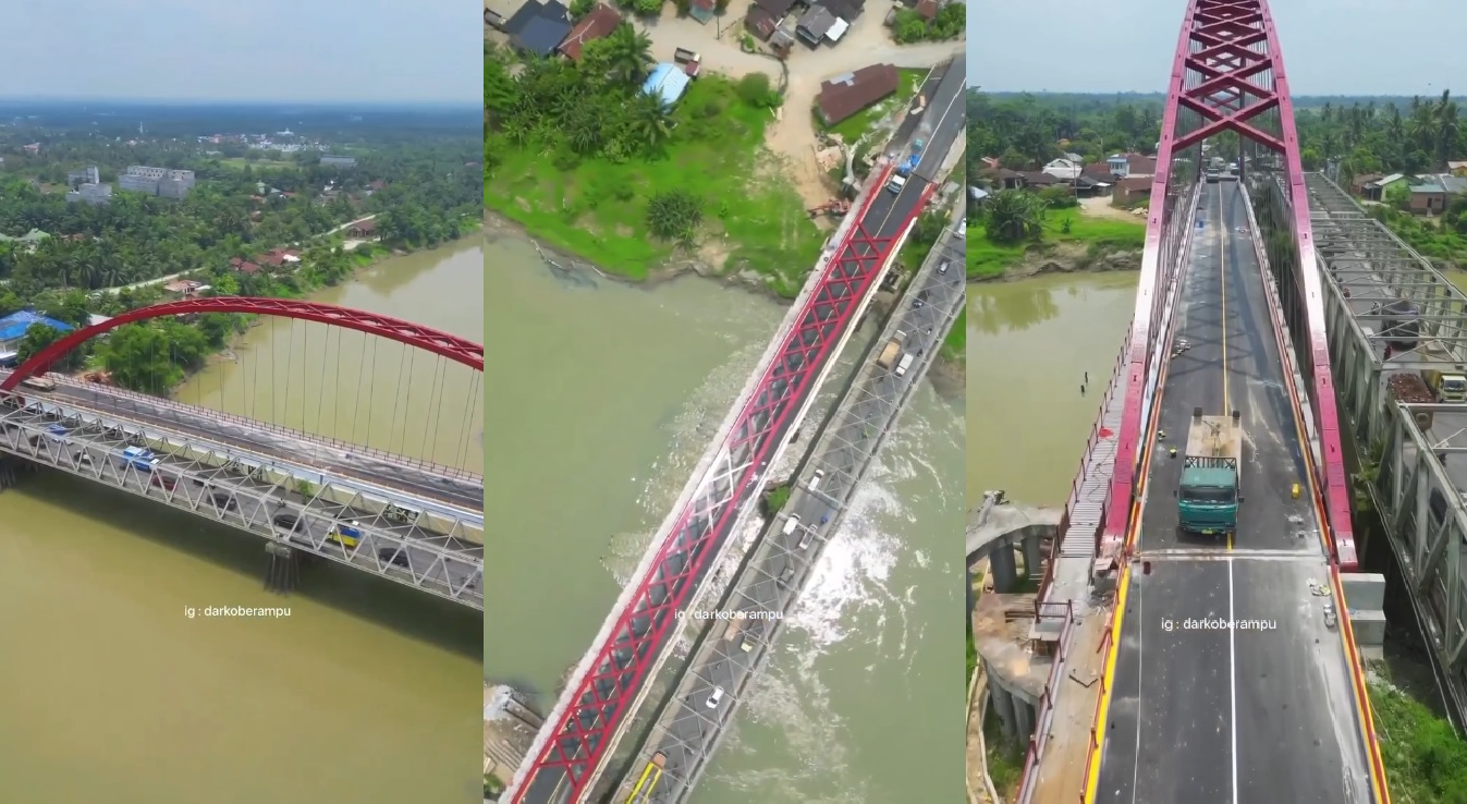 Jembatan Gagah Berdiri, 20 Persen Lagi Tol Binjai Pangkalan-Brandan Jadi