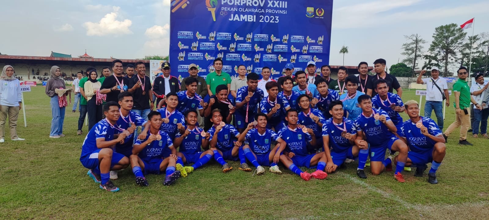 PS Kerinci Juara 3 Porprov Jambi, Usai Taklukkan PS Muaro Jambi