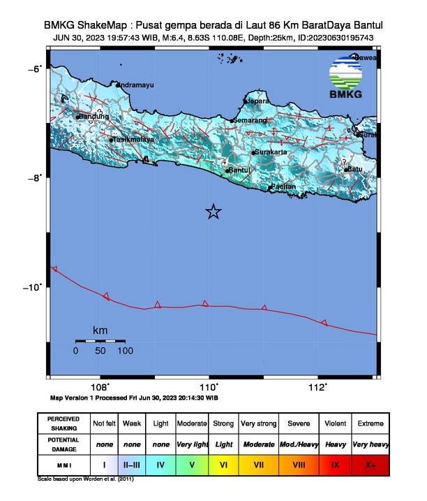 Ini Rekomendasi Badan Geologi Soal Gempa Yogyakarta