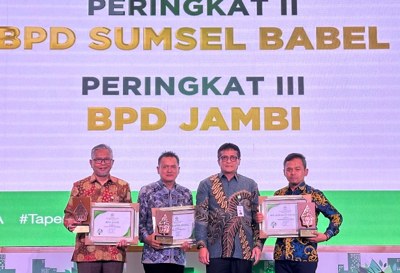 Optimalkan Penyaluran KPR, Bank Jambi Raih Penghargaan dari BP Tapera