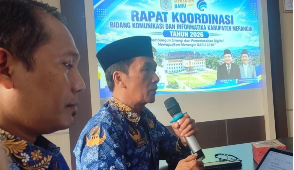 Bupati Merangin H M Syukur Targetkan Seluruh Kantor Camat Teraliri Internet pada 2026