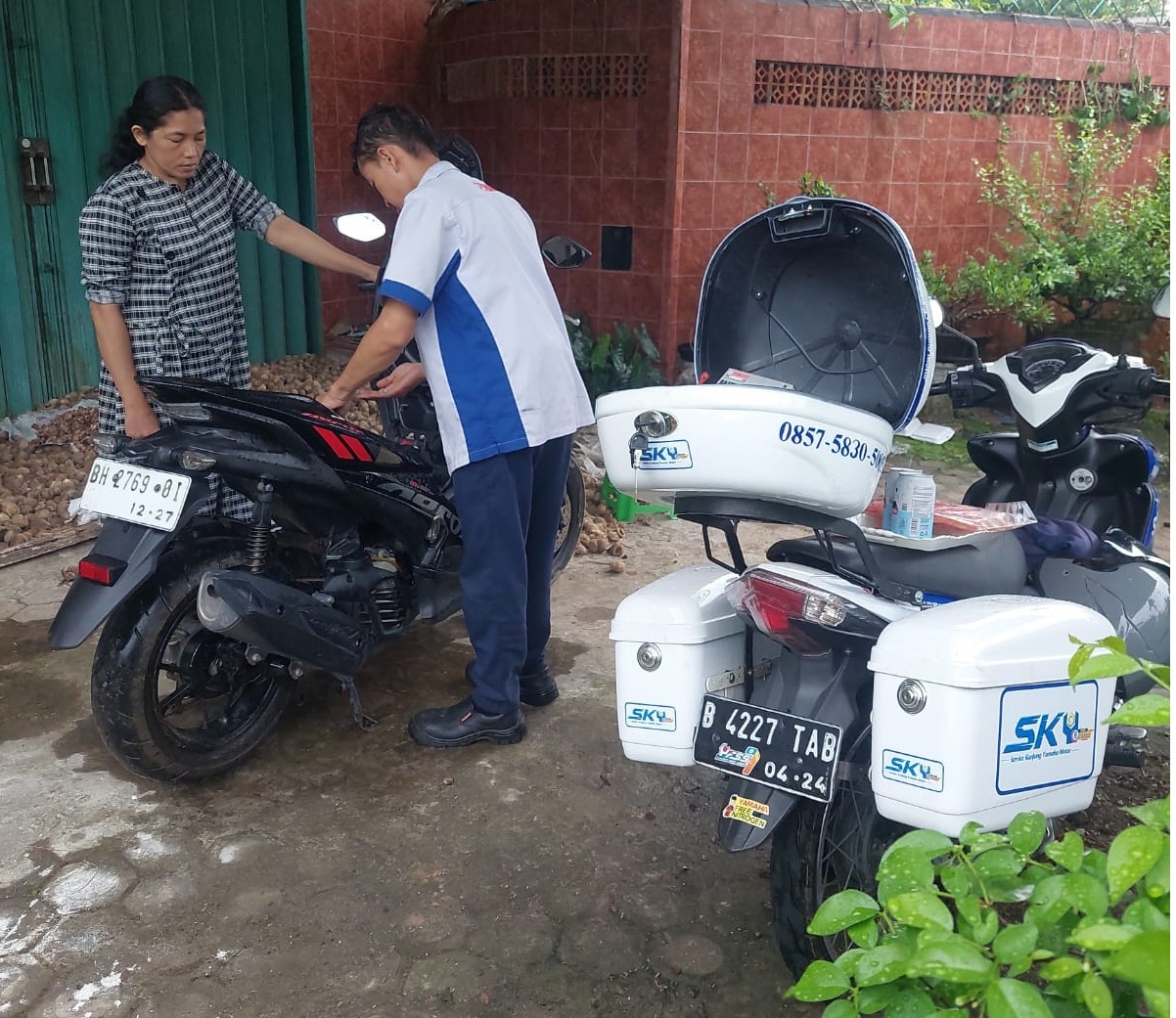 Beri Pelayanan Extra, Service Kunjung Yamaha (SKY) jadi Alternatif Perawatan Motor Konsumen