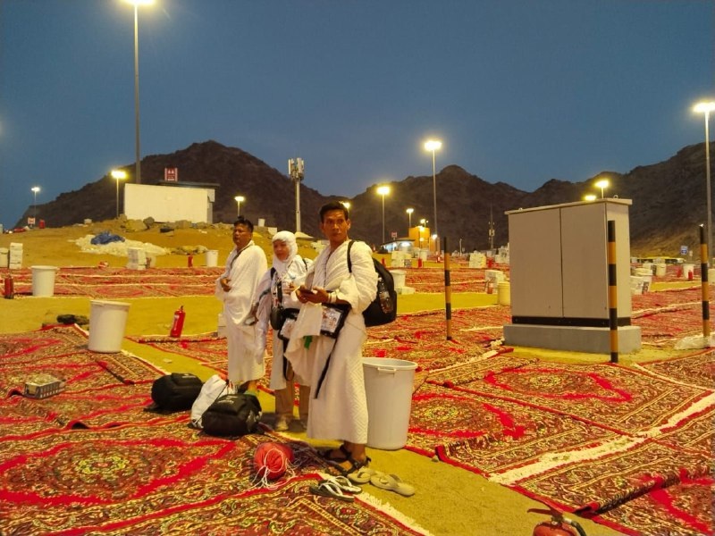 Jamaah Haji Indonesia Tiba di Muzdalifah, Skema Murur Mulai Diterapkan