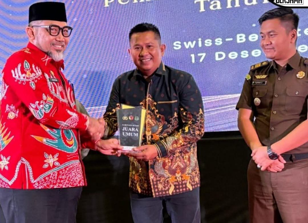 Bawaslu Bungo Raih Juara Umum Gakkumdu Award