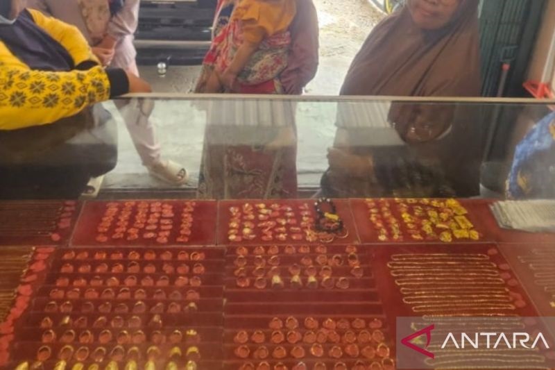 Harga Emas di Palembang Persukunya Rp 10.500.000