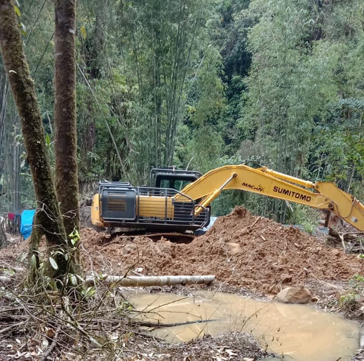 Bos Pemodal PETI di Penetai Muara Emat Ditahan Polres Kerinci