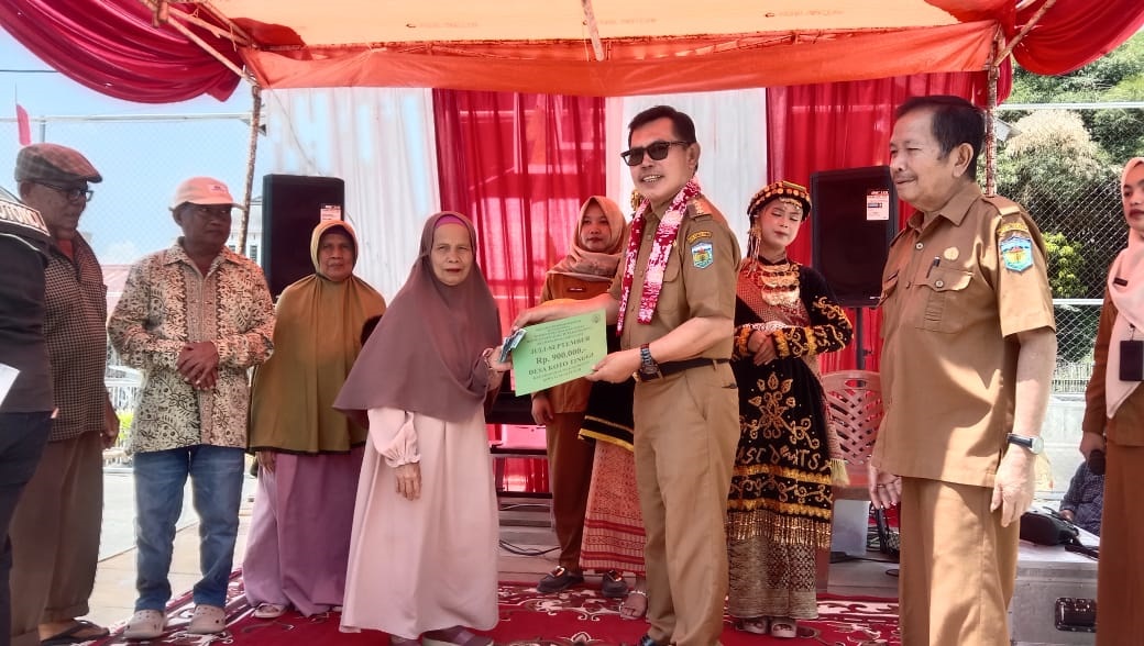 15 Kolam Budidaya Lele Di Desa Koto Tinggi Diresmikan Wako Ahmadi