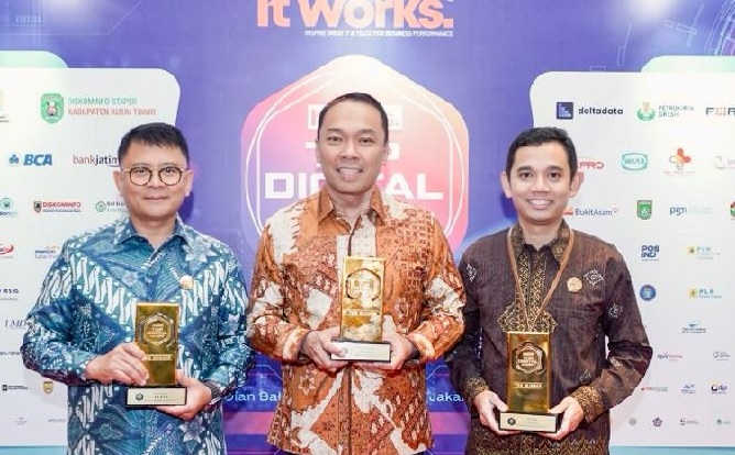 Jasa Raharja Terima Tiga Penghargaan di Ajang TOP Digital Awards 2023