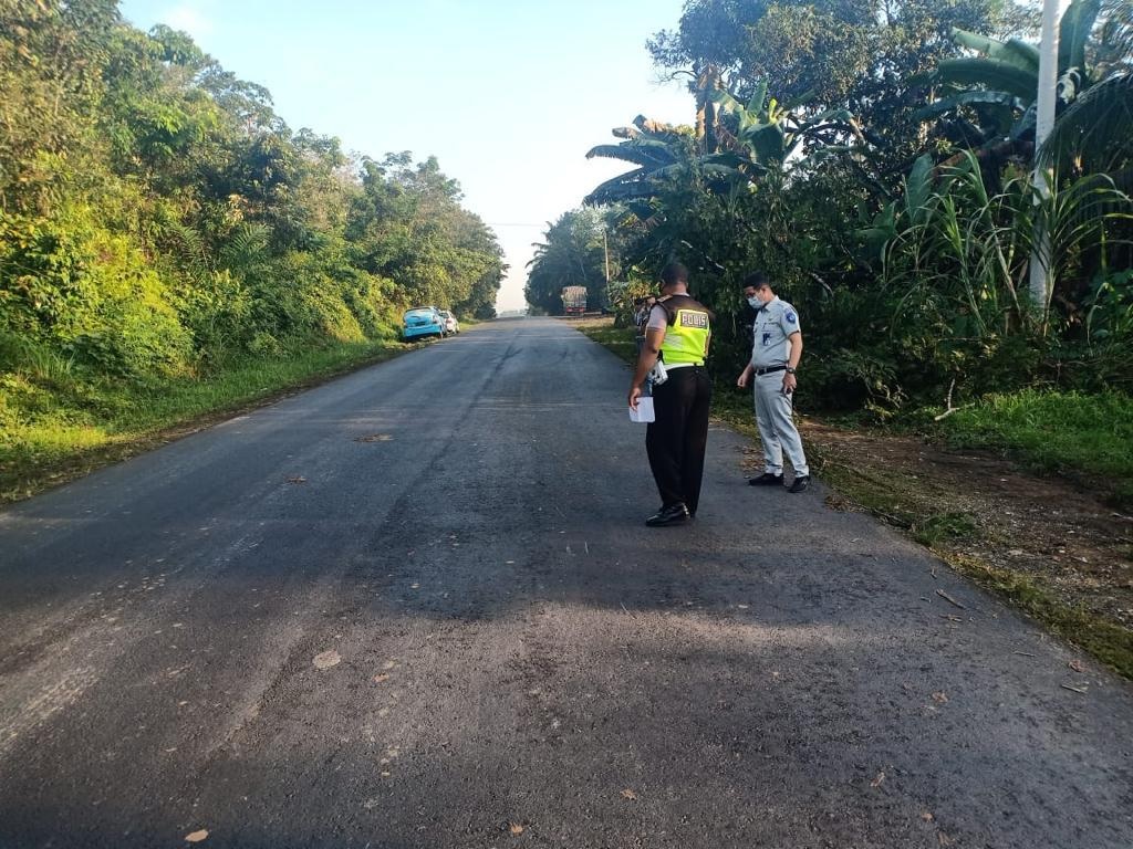 Jasa Raharja dan Polisi Lantas Reka Ulang Bersama Kecelakaan Tabrak Lari Jalan Lintas Sumatera kM 50 Jujuhan