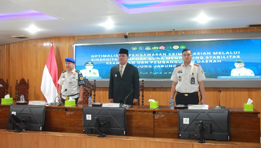 Wabup Katamso Buka Rapat Timpora, Dorong Pengawasan Keimigrasian yang Terpadu