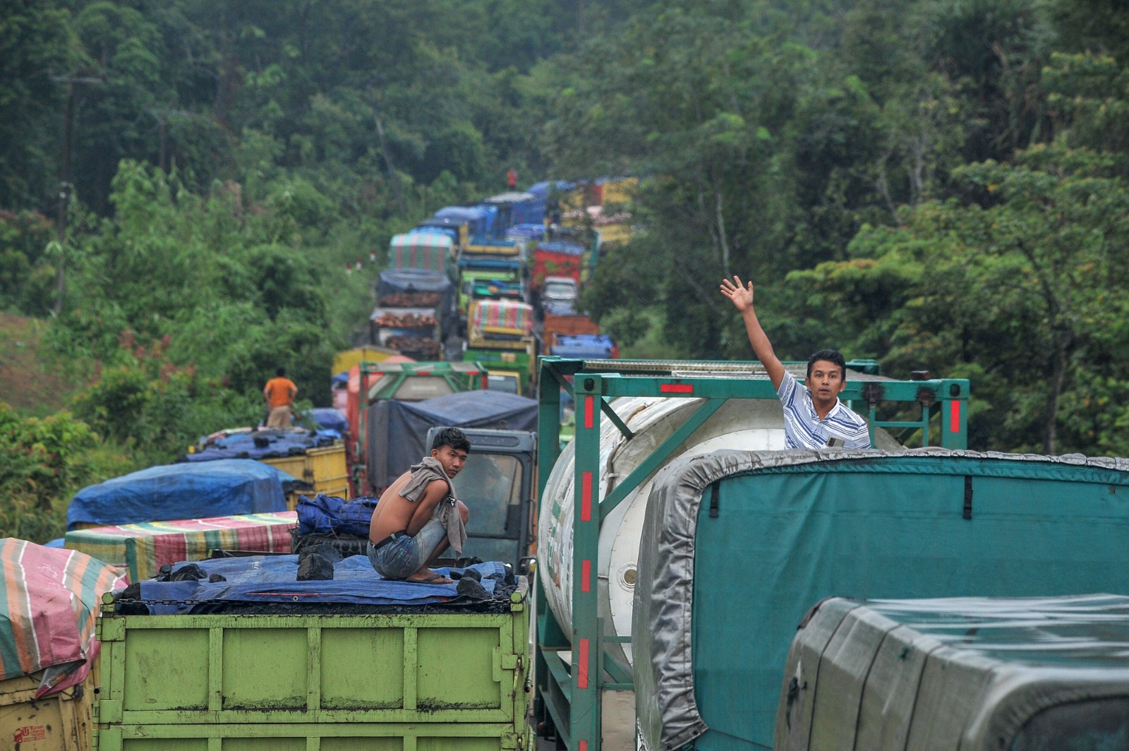 Kendaraan yang Melewati Jalan Nasional di Jambi Naik 197,85 Persen Dua Tahun Terakhir