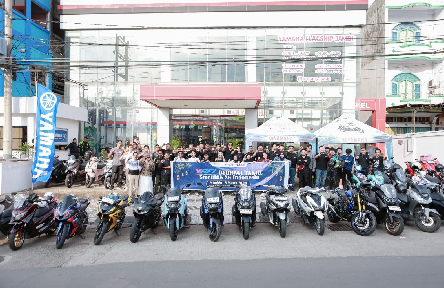 Buka Bersama Komunitas YRFI Jambi, Pererat Silaturahmi Riders Yamaha