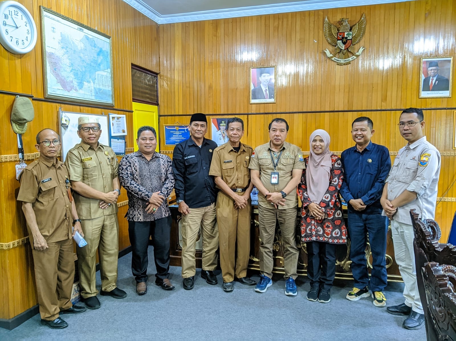 Kesbangpol Sepakat Kerjasama dengan KI Jambi Sosialisasi Keterbukaan Informasi