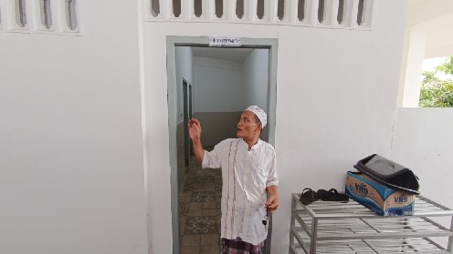 Pintu Toilet Wanita di Masjid Nurussa'adah Dicuri, Pelaku Beraksi Ba'da Zuhur