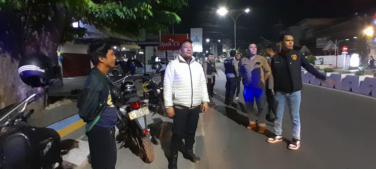 Antisipasi Gangguan Kamtibmas, Kapolresta Jambi Pimpin Patroli Malam