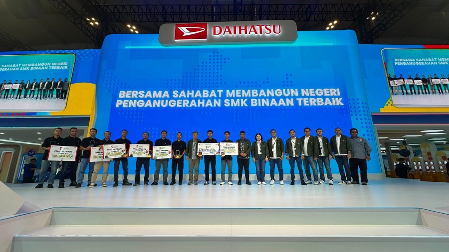 Daihatsu Dukung Pendidikan Vokasi Melalui Penghargaan SMK Binaan di GIIAS 2026