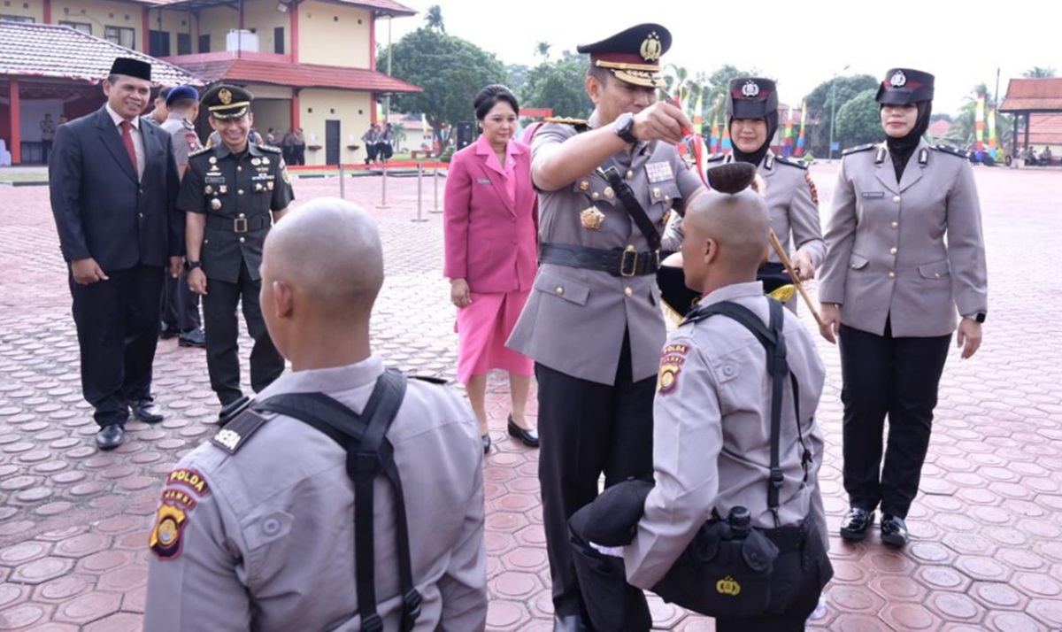 243 Siswa Bintara Jalani Pendidikan, Kapolda Jambi: Jalani Secara Profesional