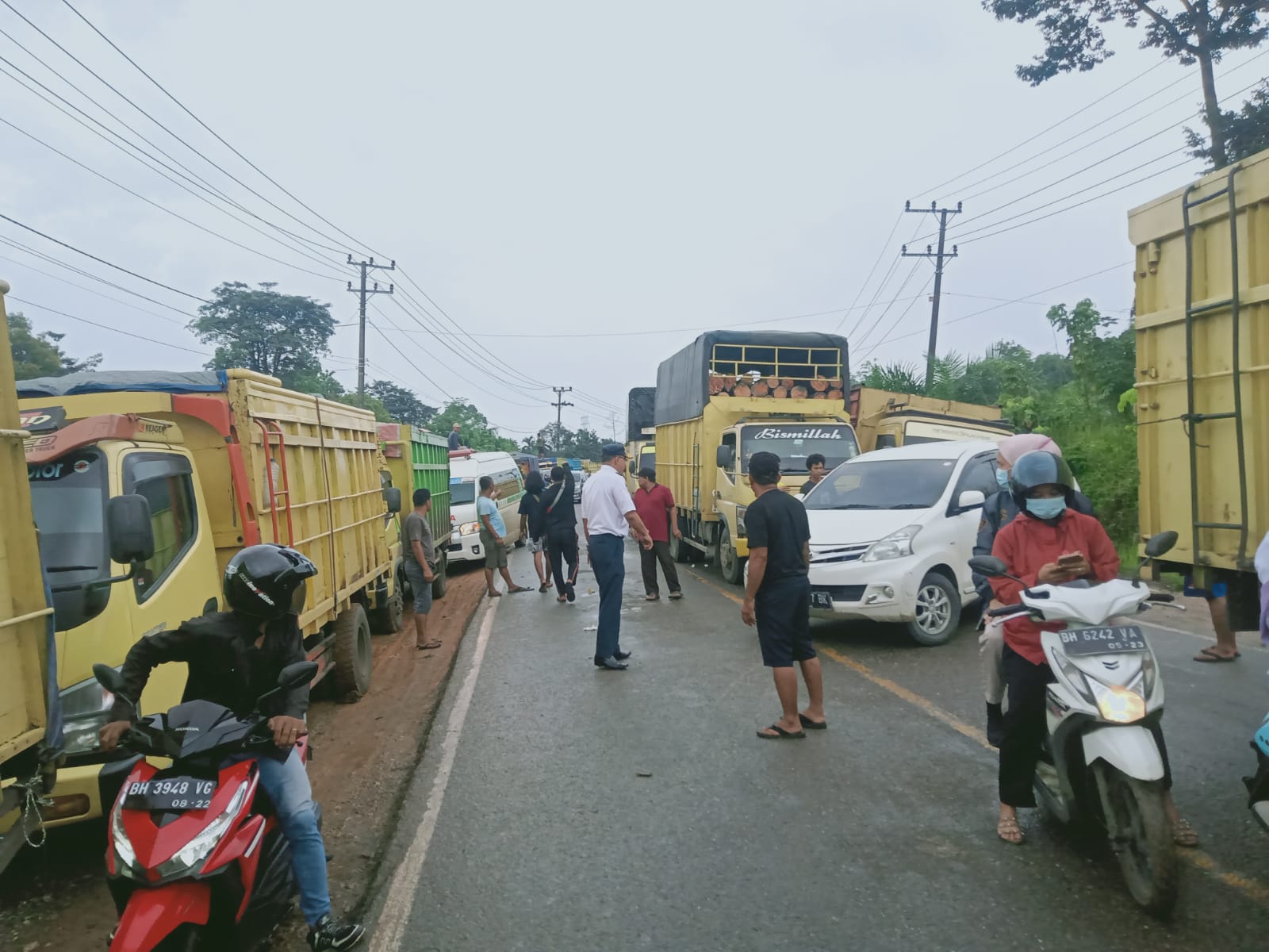Kemacetan Panjang dari Sridadi - Batanghari, Dirlantas Polda Jambi Sebut Ini Penyebabnya 