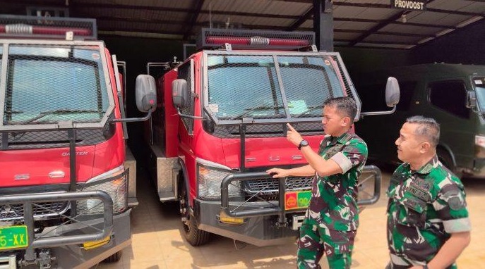 Dilengkapi Dua Water Tank, Kodim 0416/Bute Gencarkan Pantau Hotspot