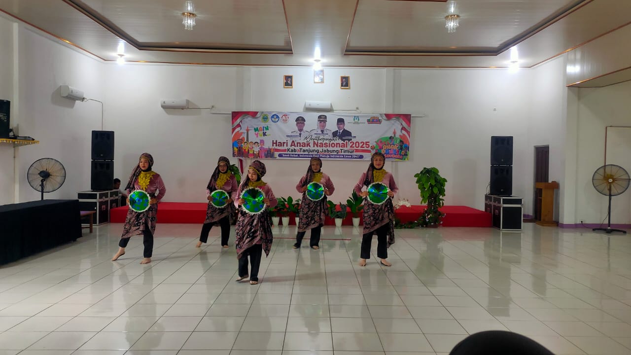 Peringati HAN 2025, Disdik Tanjabtim Gelar Sejumlah Lomba Kreatif untuk Peserta Didik PAUD