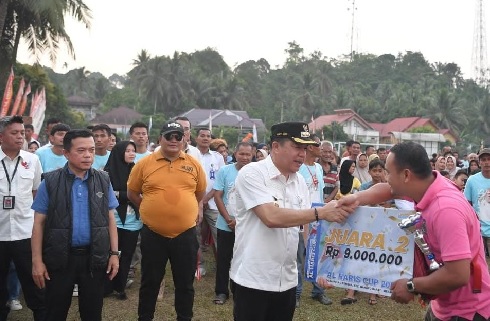 Gubernur Jambi Tutup Al Haris Cup 2023, Kerabat FC Pulau Rengas ’’Pukul Mundur’’ Madel FC PT SAL Tabsel 1-0