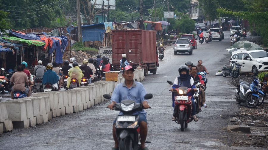300 PKL Tolak Relokasi, Kompak Bertahan di Jalan Pakubuwono-Jambi Timur