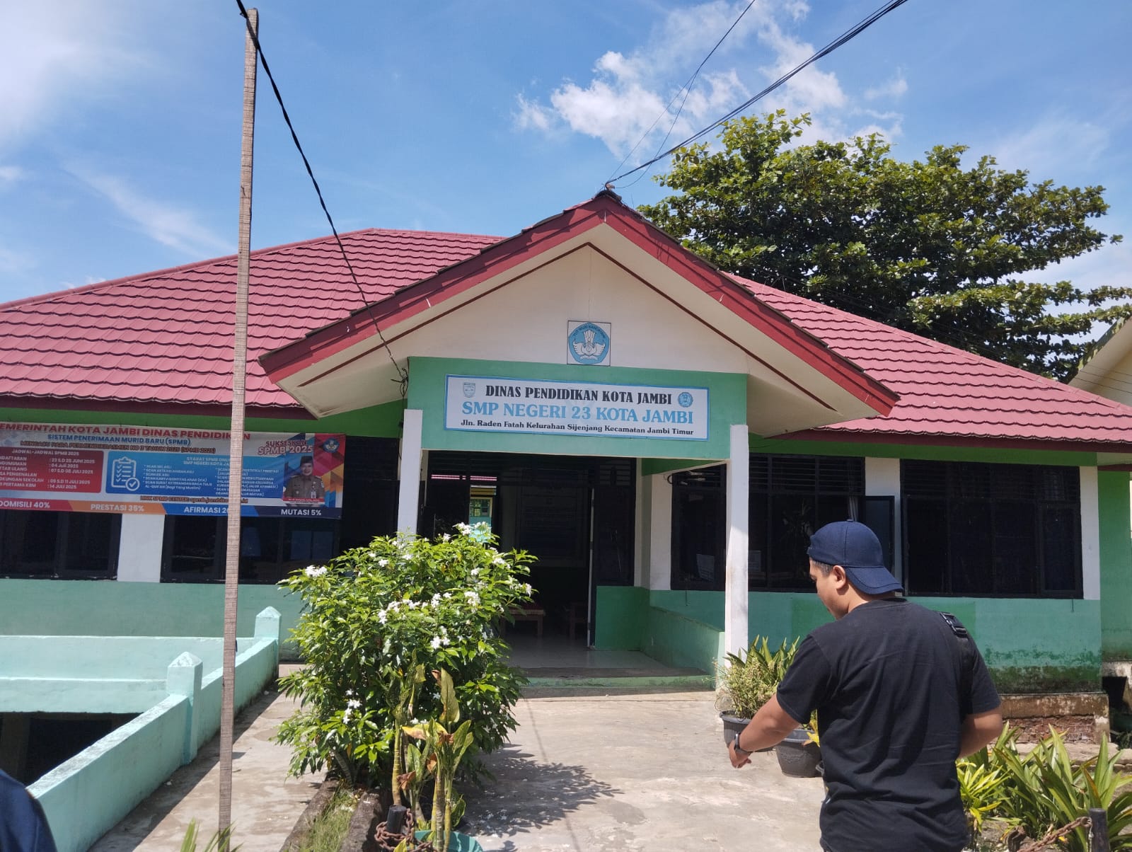 Sepi Peminat, SMPN 23 Kota Jambi Hanya Punya 17 Siswa Baru