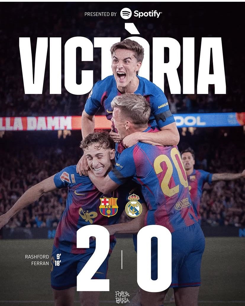 Hajar Real Madrid 2-0, Barcelona Juara Liga Spanyol