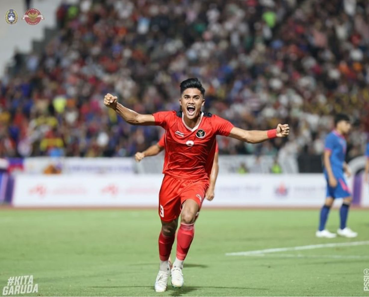  Babak Pertama Berakhir, Indonesia Pukul Thailand 2-0