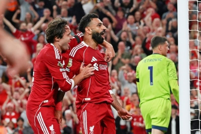 Laga Perdana Musim 2025/2026, Liverpool Tancap Gas Hajar Bournemouth 4-2