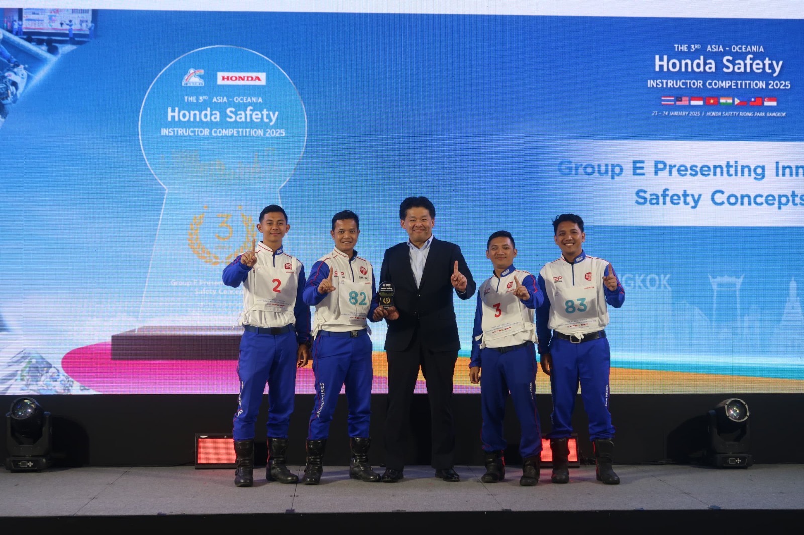 Edukasi Safety Riding Astra Honda Kembali Raih Prestasi di Level Asia & Oceania