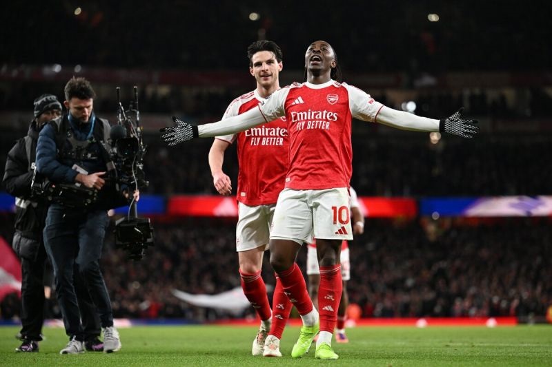 Arsenal Hajar Tottenham  4-1, Eberechi Eze Cetak Hattrick