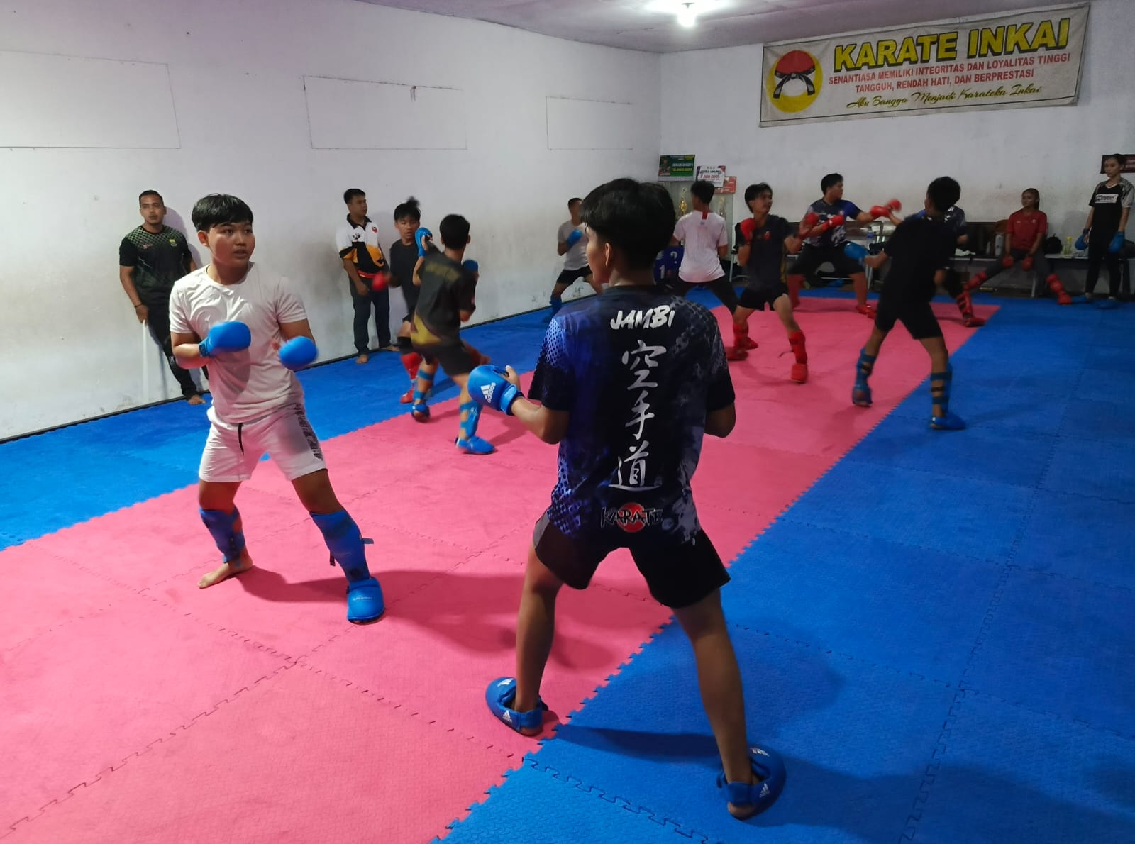 Sepekan Berlatih, Atlit Karate FORKI Provinsi Jambi Semakin Mantap