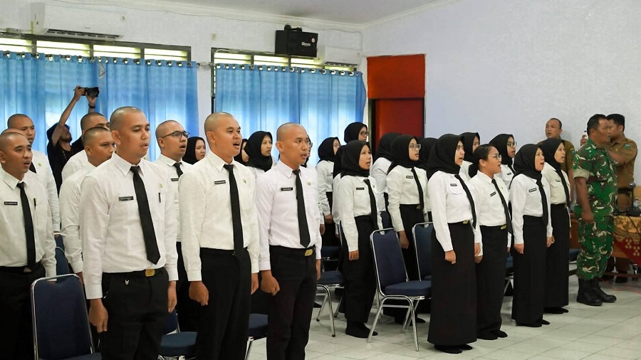 Gunakan Pembelajaran Blended Learning, 112 CPNS Sarolangun Ikuti Latsar