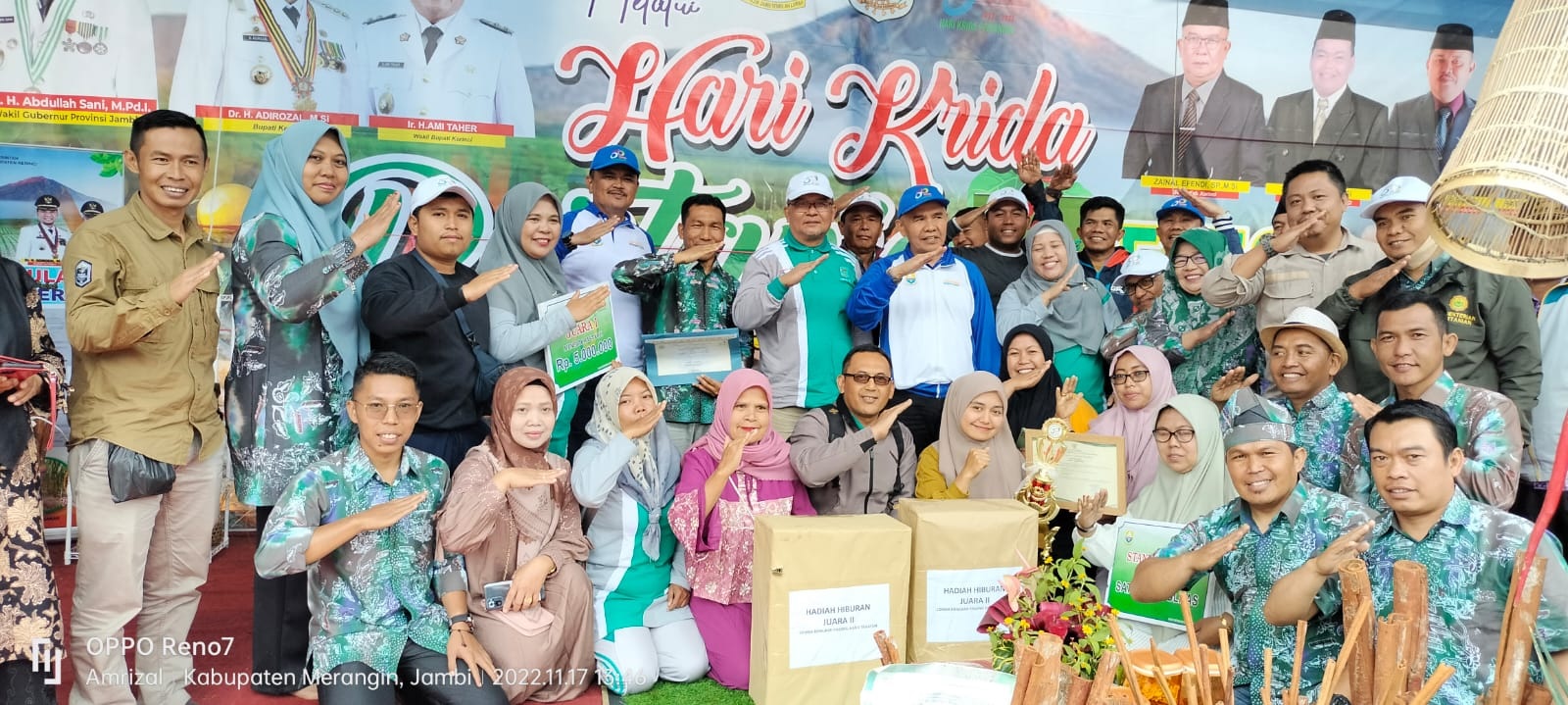 HKP ke-50 Provinsi Jambi Ditutup, Kerinci Raih 5 Juara 