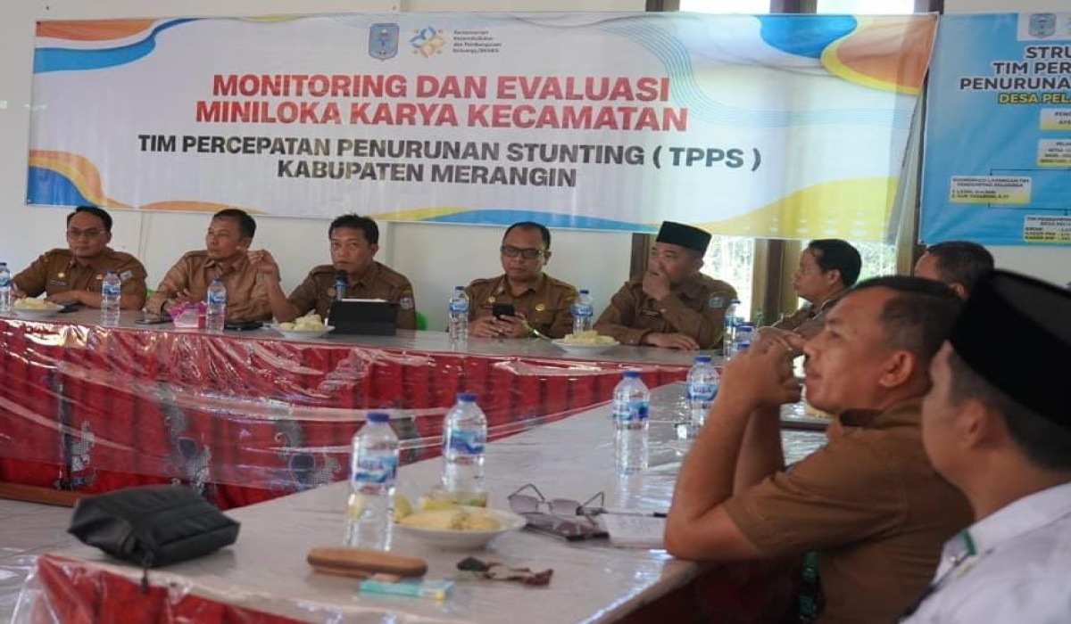 Sekda Fajarman Pimpin Monev TP3S dan Persiapan Verifikasi