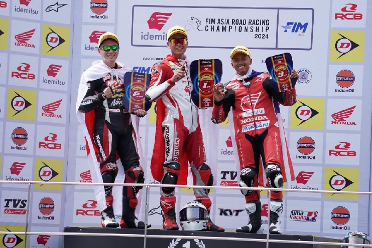 Kencangnya CBR series Antarkan Pebalap Astra Honda Raih Podium ARRC Sepang