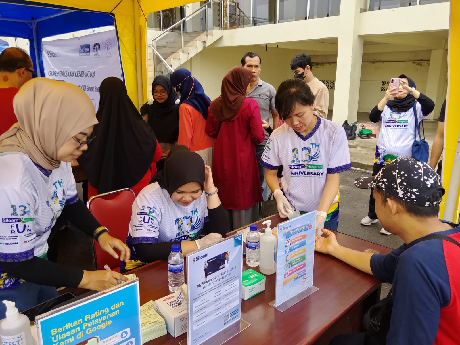 Rangkaian Awal HUT ke -15, Siloam Hospitals Jambi Adakan Cek Kesehatan Gratis