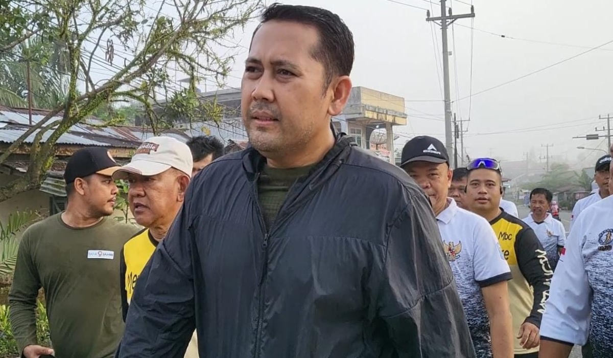 Bupati Bersama Wabup Merangin Jogging Sejauh 8 Km