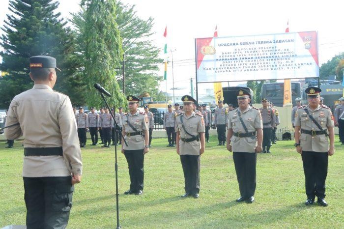 Dua Kapolsek dan Kasat Lantas Jajaran Polres Bungo Diganti, Ini Nama Penggantinya