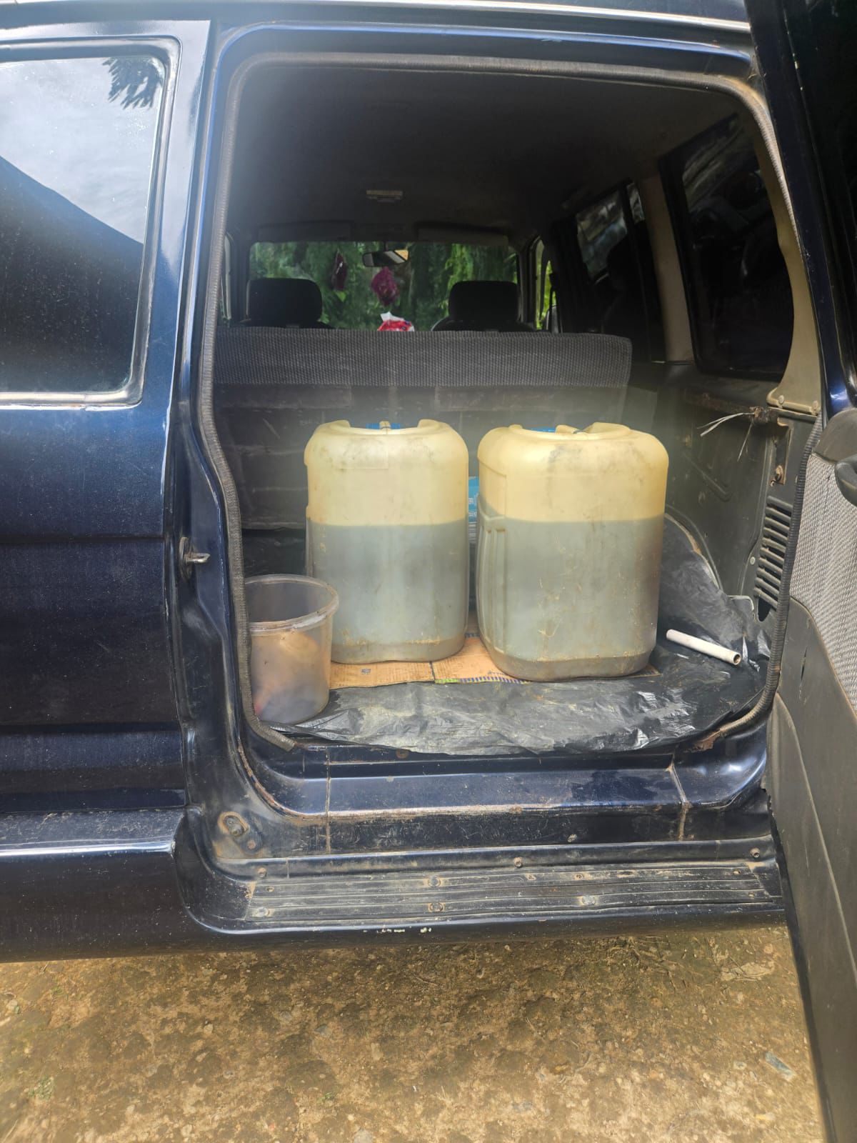 Unit Tipidter Polres Batang Hari Tangkap Pelangsir Minyak di SPBU Rantau Puri 