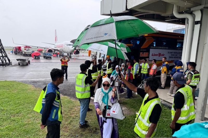 Sudah Tiba di Madinah, Sebanyak 2.113 Calon Haji dari  Embarkasi Padang