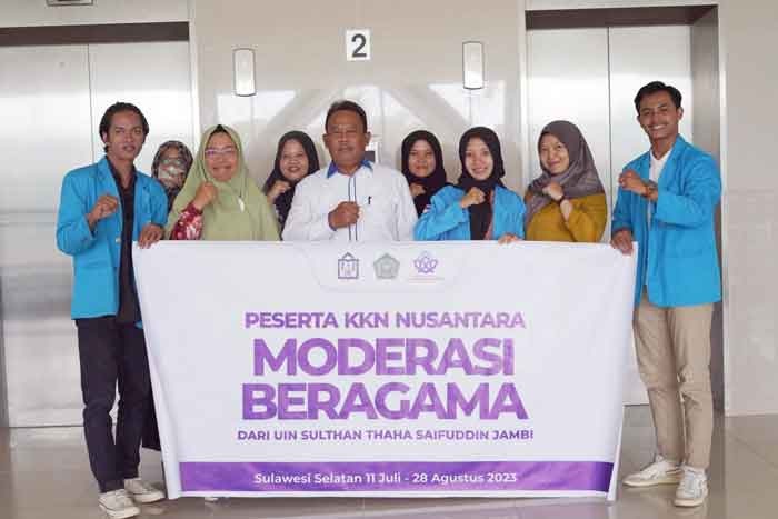 UIN STS Jambi Utus Tiga Mahasiswa Ikuti Program KKN Nusantara Moderasi Beragama di Toraja Sulawesi Selatan