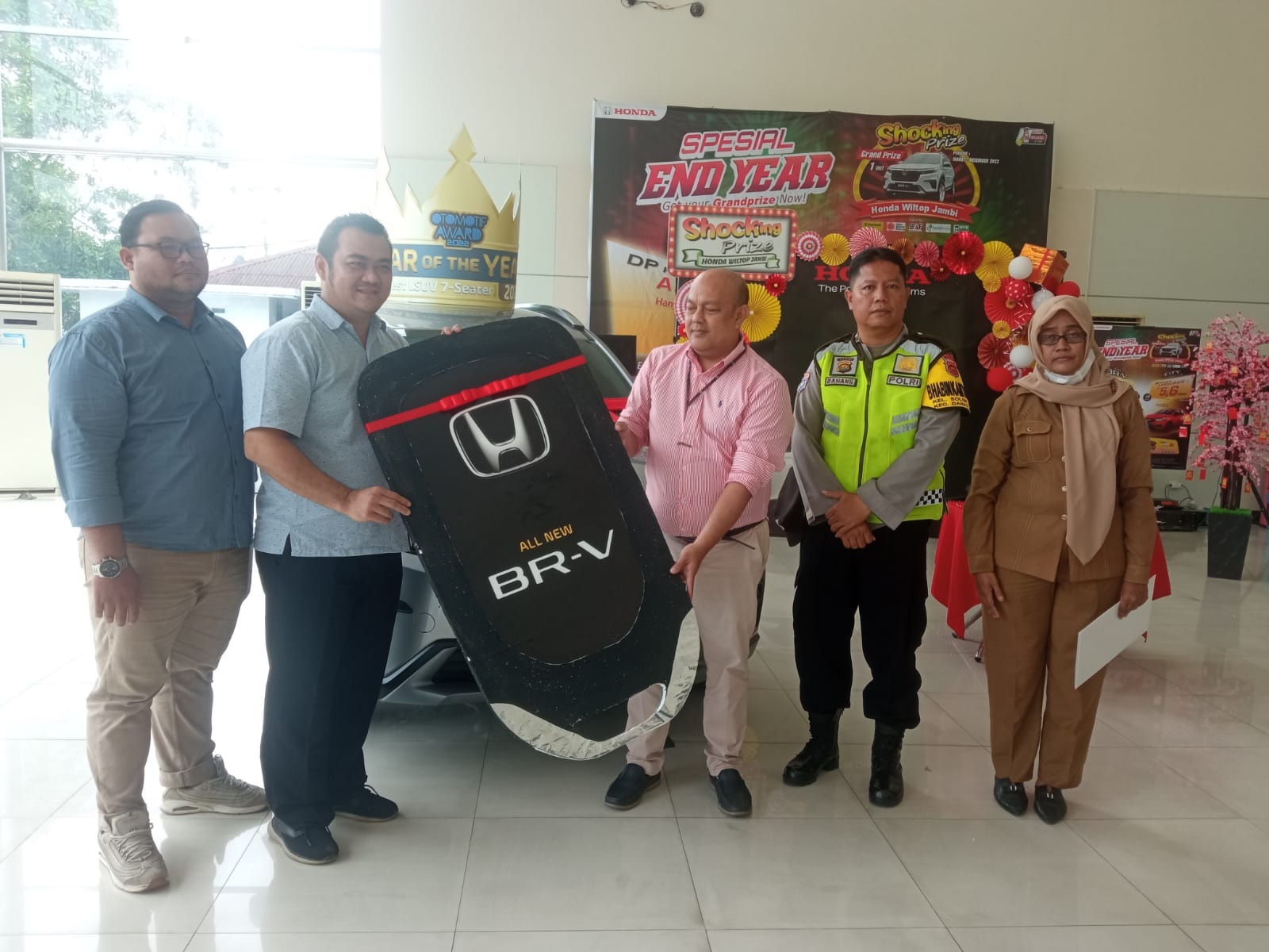 Kejutan Diawal Tahun, Honda Wiltop Undi All New Honda BR-V