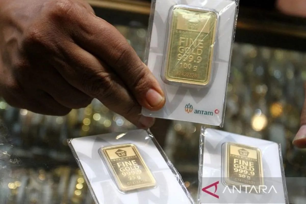 Harga Emas Antam Rabu Stabil di Rp1,520 Juta Per Gram