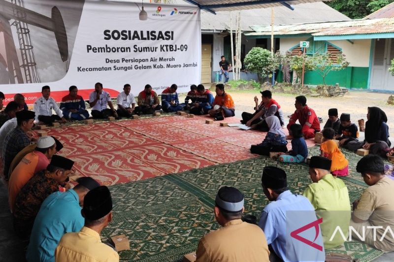 Pertamina EP Jambi Lakukan Sosialisasi Sebelum Bor Sumur Baru